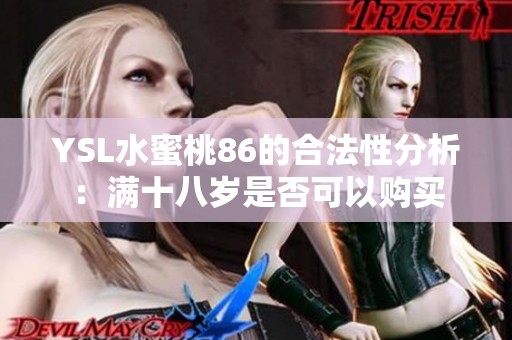 YSL水蜜桃86的合法性分析：满十八岁是否可以购买