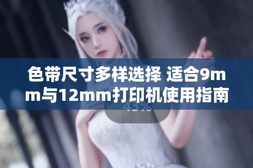 色带尺寸多样选择 适合9mm与12mm打印机使用指南