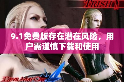 9.1免费版存在潜在风险，用户需谨慎下载和使用