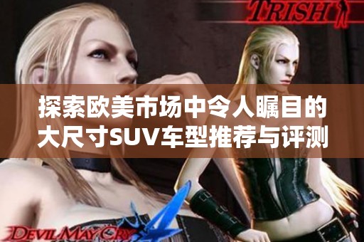 探索欧美市场中令人瞩目的大尺寸SUV车型推荐与评测