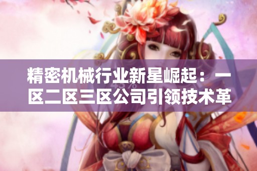 精密机械行业新星崛起：一区二区三区公司引领技术革命