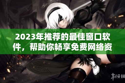 2023年推荐的最佳窗口软件，帮助你畅享免费网络资源