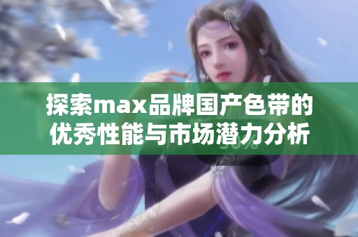 探索max品牌国产色带的优秀性能与市场潜力分析