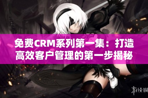 免费CRM系列第一集：打造高效客户管理的第一步揭秘