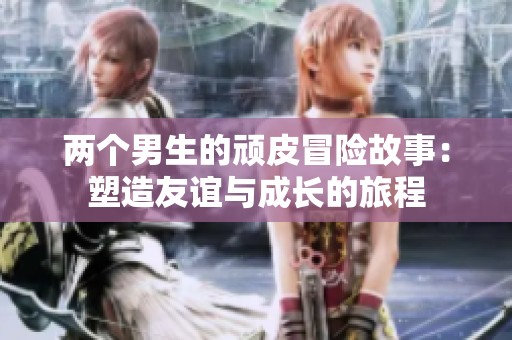 两个男生的顽皮冒险故事：塑造友谊与成长的旅程