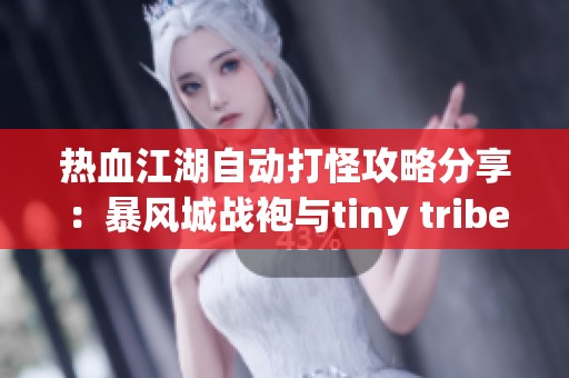 热血江湖自动打怪攻略分享：暴风城战袍与tiny tribe卡bug技巧揭秘