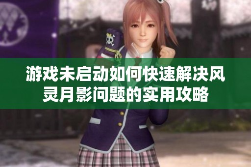 游戏未启动如何快速解决风灵月影问题的实用攻略