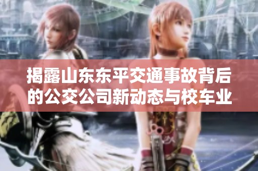揭露山东东平交通事故背后的公交公司新动态与校车业务调整