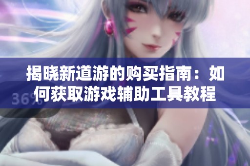 揭晓新道游的购买指南：如何获取游戏辅助工具教程