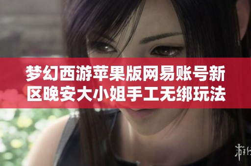 梦幻西游苹果版网易账号新区晚安大小姐手工无绑玩法全面解析