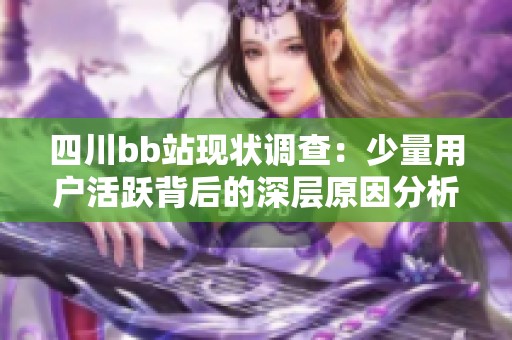 四川bb站现状调查：少量用户活跃背后的深层原因分析