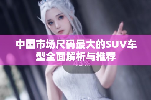 中国市场尺码最大的SUV车型全面解析与推荐