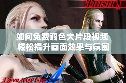 如何免费调色大片段视频 轻松提升画面效果与氛围