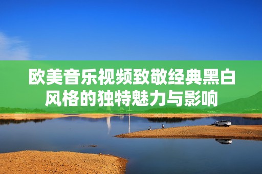 欧美音乐视频致敬经典黑白风格的独特魅力与影响