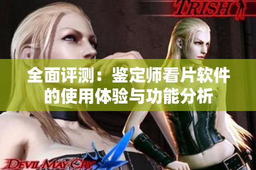 全面评测：鉴定师看片软件的使用体验与功能分析