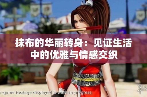 抹布的华丽转身：见证生活中的优雅与情感交织