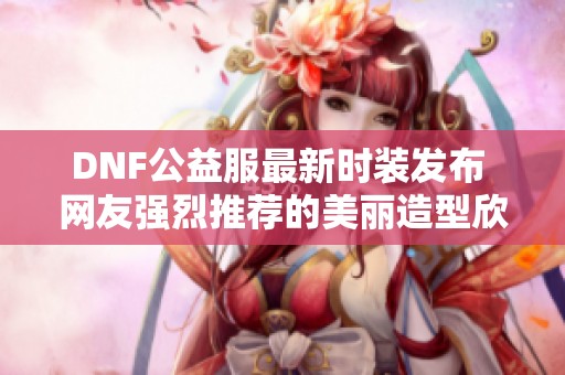 DNF公益服最新时装发布 网友强烈推荐的美丽造型欣赏