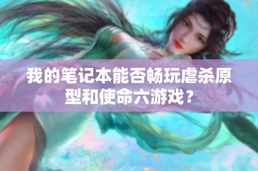 我的笔记本能否畅玩虐杀原型和使命六游戏？